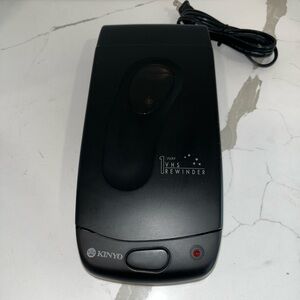 Kinyo VHS Video Cassette Tape Rewinder Works 100%